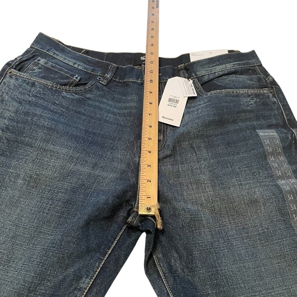Blue Notes Men’s Jake Loose Fit Dark Denim-NWT-Size 34x34 - Picture 10 of 16